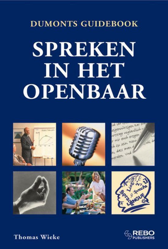 Cover van het boek 'Handboek Spreken in het openbaar' van T. Wieke
