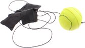 Jonotoys Stuiterbal Met Polsband 6,5 Cm Geel