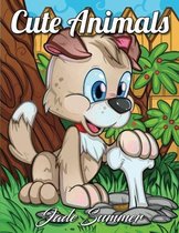 Cute Animals An Adult Coloring Book - Jade Summer - Kleurboek voor volwassenen