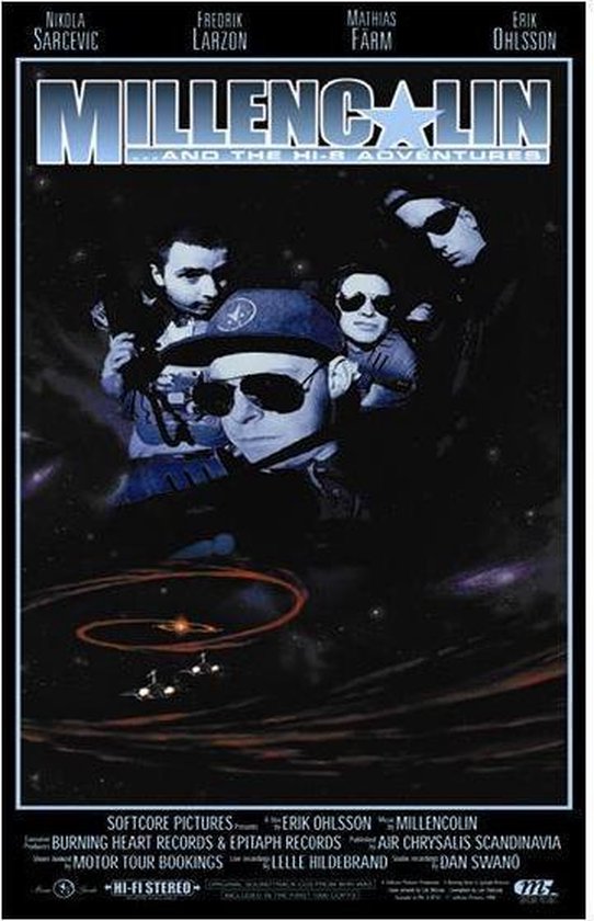 Cover van de film 'Millencolin & The Hi-8 Adventoures'
