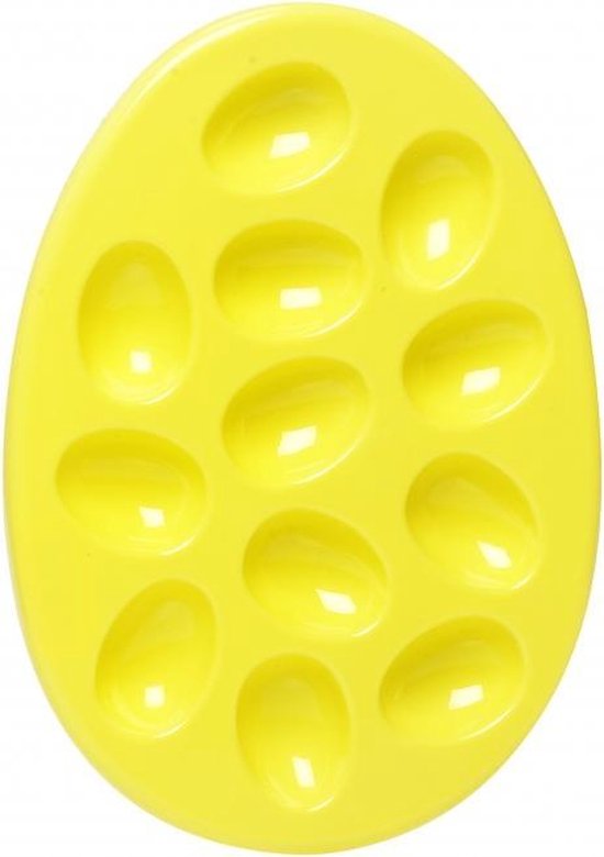 Eieren serveerschaal 30 cm - Gevulde eitjes serveren - Paastafel dekken - Eieren... bol.com