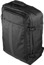 DELTACO NV-776  Handbagage, 3-vaks, 55x40x20cm, geschikt voor reizen, 44 liter, handgreep, zwart