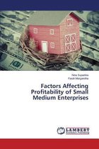 Factors Affecting Profitability of Small Medium Enterprises