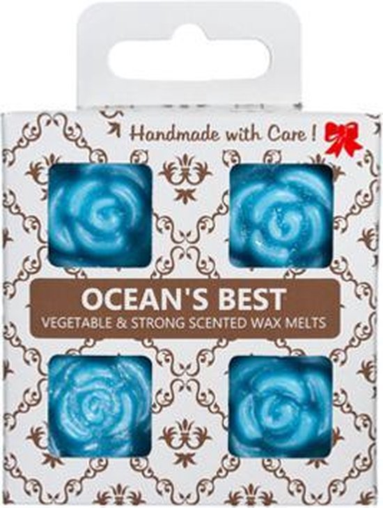 O.W.N. Candles 4 Scented Wax Melts Gift Box Ocean's Best