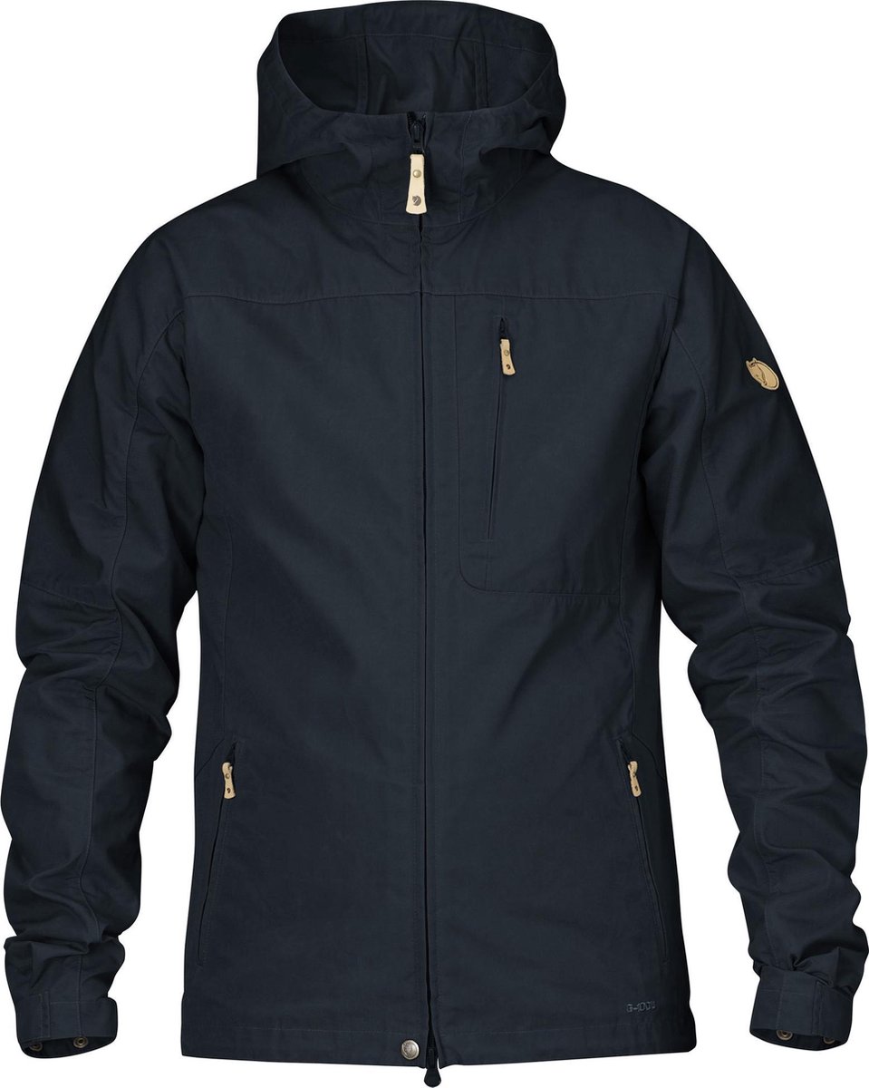 Fjallraven Sten Outdoorjas Heren Dark Navy Maat M