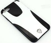 Yesido Back Cover voor Apple iPhone 6/6S - Wit/Zwart