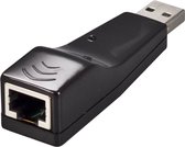 DELTACO USB2-LAN USB 2.0 netwerkadapter, 10 / 100Mbps, 1xRJ45, zwart