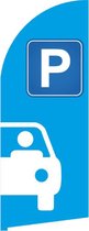 Beachflag - Parkeren - Vlag + Hengelsysteem - Actievlag.nl