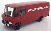 Mercedes-Benz L408 "Porsche ServiceWagen" 1972 Rood 1:18 Premium ClassiXXs