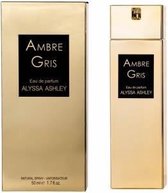 MULTI BUNDEL 3 stuks Alyssa Ashley Ambre Gris Eau De Perfume Spray 50ml