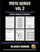 Printable Kindergarten Worksheets (Math Genius Vol 2): This book is designed for preschool teachers to challenge more able preschool students