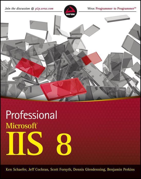 Professional Microsoft IIS 8 - cover