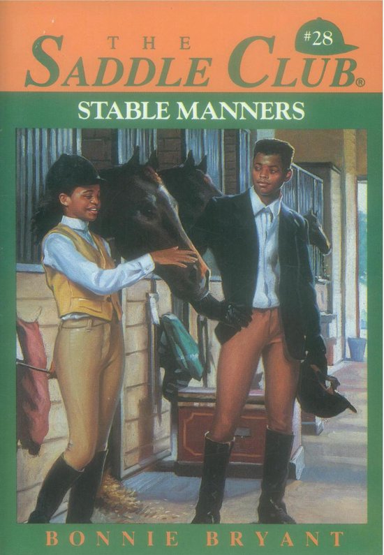 Saddle Club 28 - Stable Manners - cover
