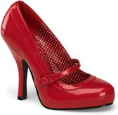 Pin Up Couture Pumps -38 Shoes- CUTIEPIE-02 US 8 Rood