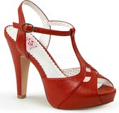 Pin Up Couture Hoge hakken -38 Shoes- BETTIE-23 US 8 Rood