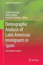 Applied Demography Series 5 - Demographic Analysis of Latin American Immigrants in Spain