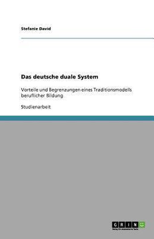 Das deutsche duale System - cover