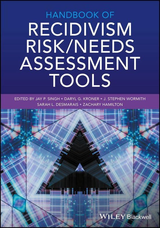 Handbook of Recidivism Risk / Needs Assessment Tools - cover