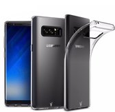 Samsung Galaxy Note 8 - Soft Siliconen Hoesje Transparant TPU Case