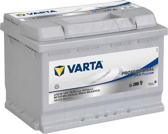 Varta Professional Dual Purpose LFD75 Accu 12V 75Ah(20h) | bol.com