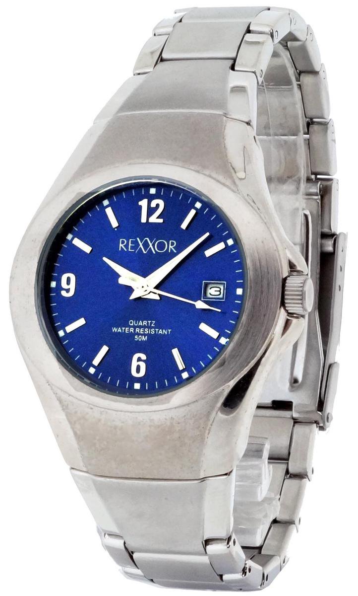 Rexxor 242-7105-98 Horloge - Staal - Zilverkleurig - Ø 38 mm
