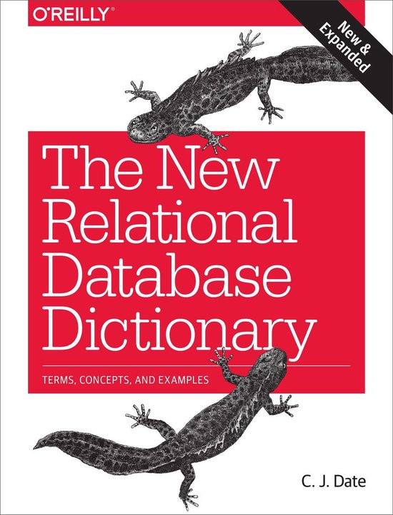 The New Relational Database Dictionary - cover