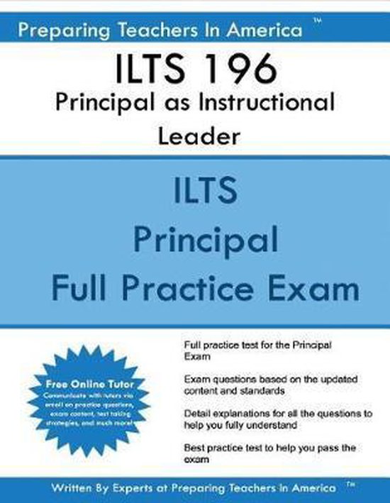 ILTS 196 Principal as Instructional Leader - cover