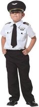 Piloot verkleed kostuum voor jongens - verkleedkleding 116 (6 jaar)