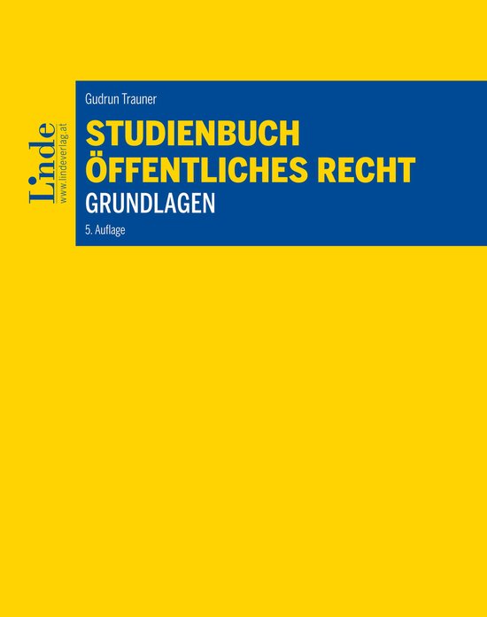 Studienbuch - Öffentliches Recht - Grundlagen - cover