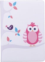 Universele Tablet Hoes voor 8 inch Tablet - 360° draaibaar - Kleine Uil