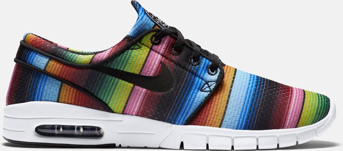 Nike Stefan Janoski Max Premium Sneakers Maat 44 Heren Roze Groen Blauw bol