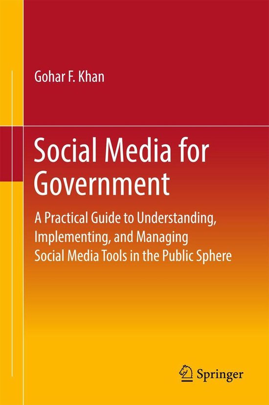 Social Media for Government - cover