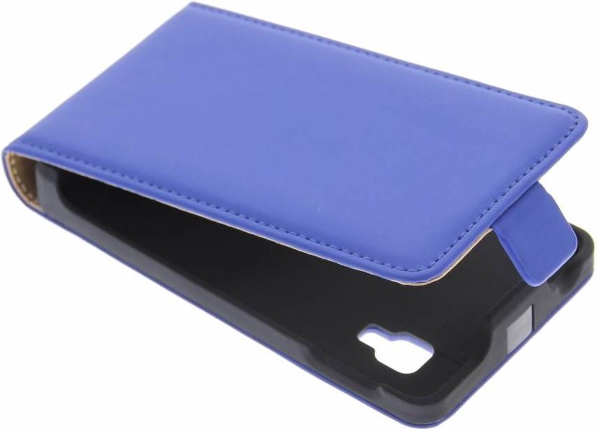 Mobiparts - blauw originele premium flipcase LG Optimus L4 II E440