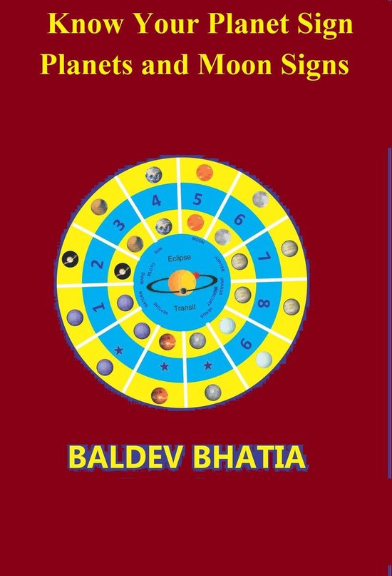 Know Your Planet Sign- Planets and Moon Signs (ebook), Baldev Bhatia ...
