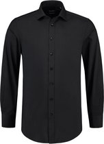 Tricorp 705008 Overhemd Stretch Slim Fit - Zwart (Mouwlengte 5) - 40