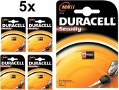 5 Stuks - Duracell A11 MN11 11A 6V Security alkaline batterij