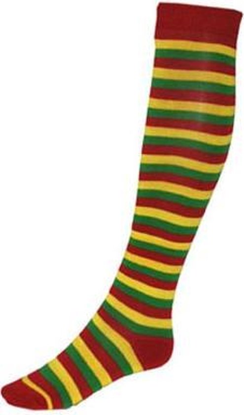 ethiek Banket Plantage Gekleurde kousen verkleed sokken - clowns sokken voor dames | bol.com