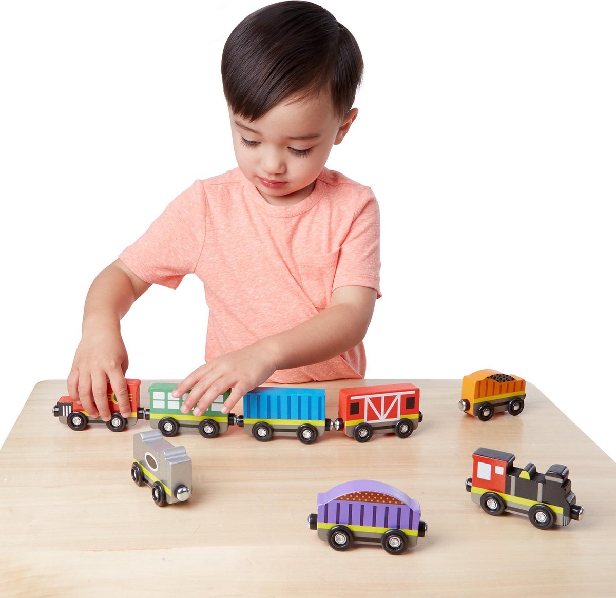Melissa & Doug Treinset 9-delig