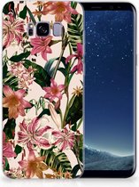 Geschikt voor Samsung Galaxy S8 Plus TPU siliconen Hoesje Flowers