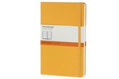 Moleskine  Notebook Large Ruled Orange Yellow Hard