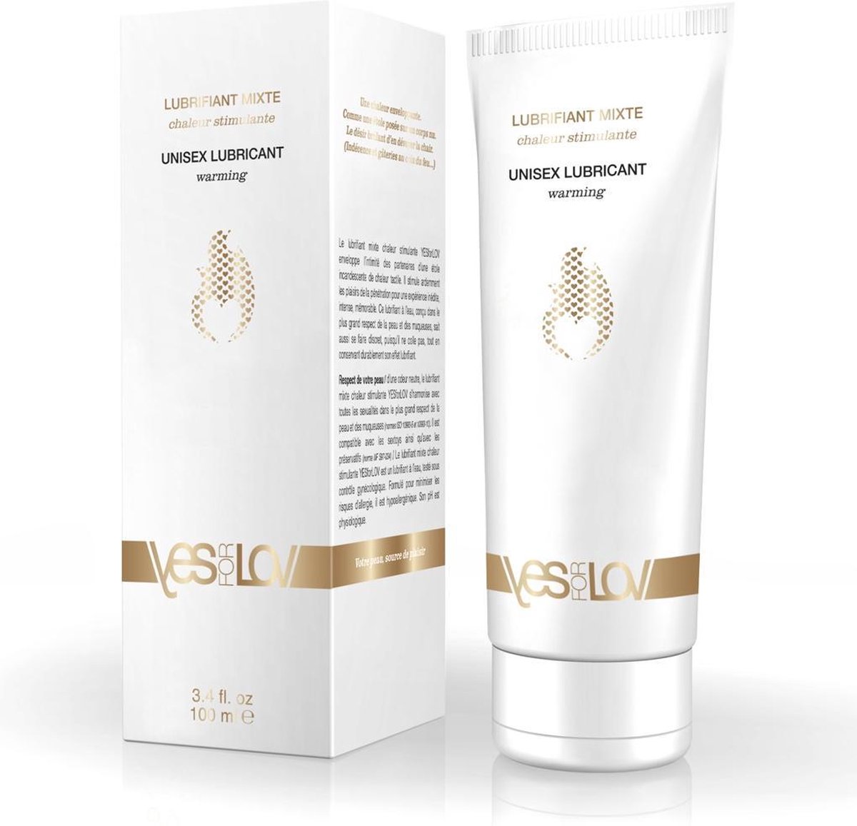 YESforLOV - Glijmiddel Unlimited Verwarmend 100 ml