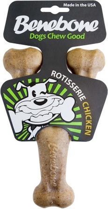 Bonebone Braadkip kauwspeeltje in verpakking met hondenkop logo