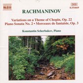 Konstantin Scherbakov - Sonate No. 2 / Chopin Variations (CD)