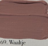 l' Authentique krijtverf, kleur 69 Waaltje, 2.5 lit.