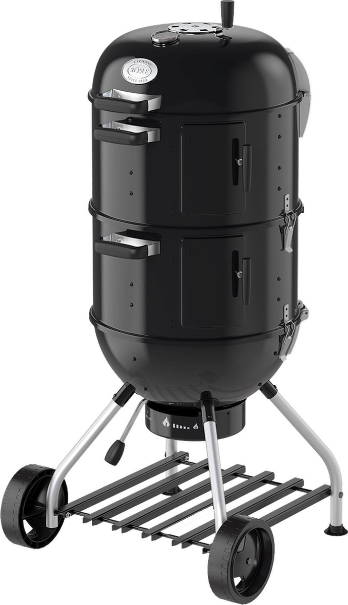Rösle houtskoolbarbecue Smoker F50-S No.1 69 x38x136cm
