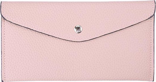 Chique envelop tasje roze, ook te gebruiken als portemonnee