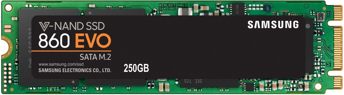 Samsung 860 EVO M.2 Interne SSD - 250GB | bol.com