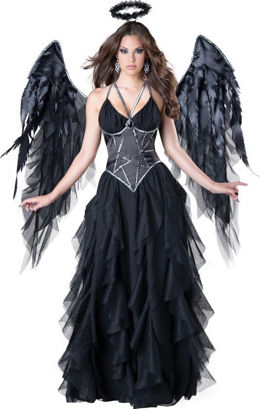 Zwarte engel kostuum voor vrouwen - Premium - Verkleedkleding - Large" |  bol.com