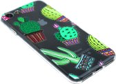 Cactussen hoesje siliconen Geschikt voor iPhone SE (2022/ 2020)/ 8/ 7