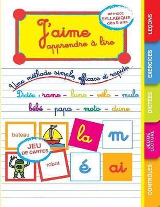 J'aime apprendre à lire - cover